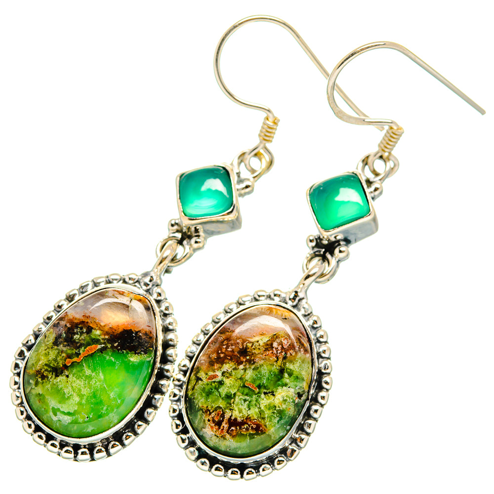 Rainforest Opal Earrings handcrafted by Anasilvercos - EARR419807