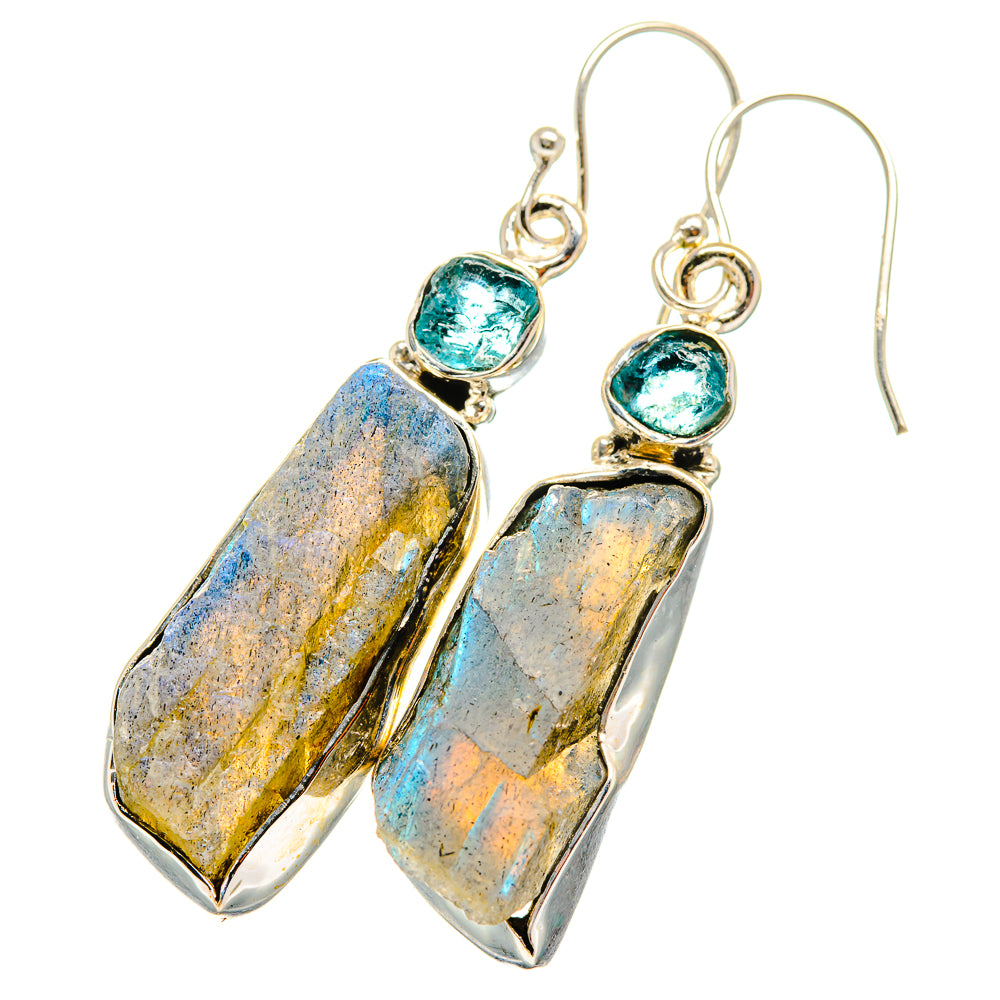 Labradorite Earrings handcrafted by Anasilvercos - EARR419820