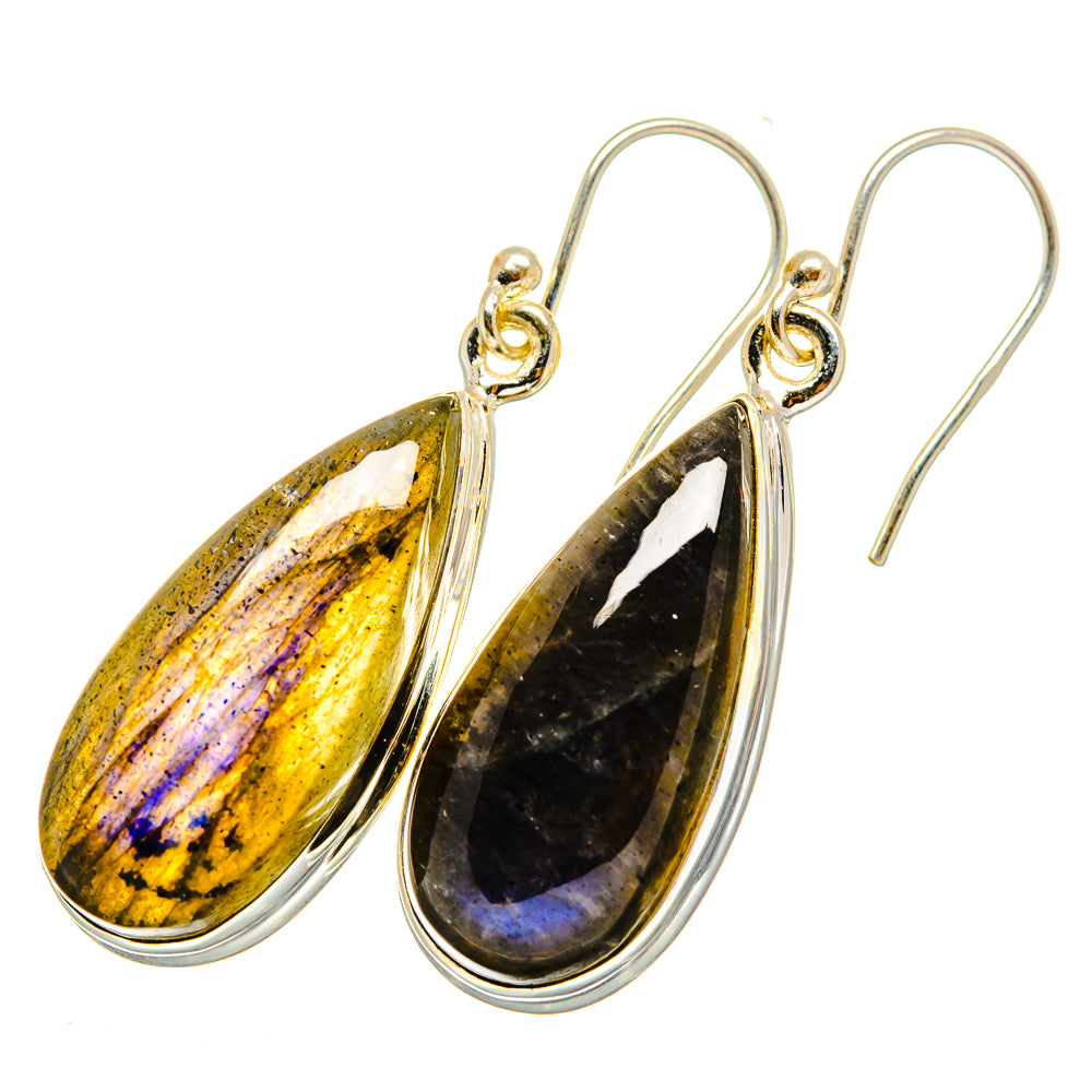 Labradorite Earrings handcrafted by Anasilvercos - EARR419844