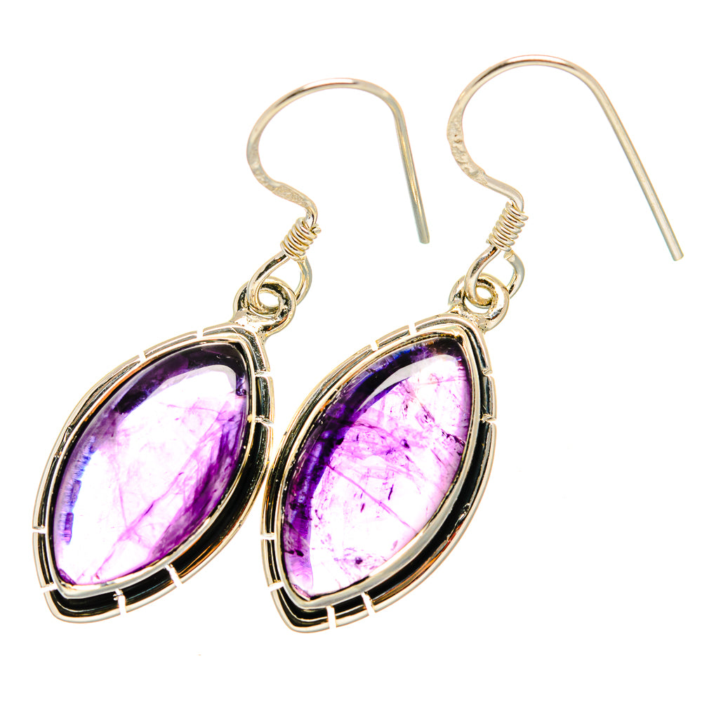 Amethyst Earrings handcrafted by Anasilvercos - EARR419851