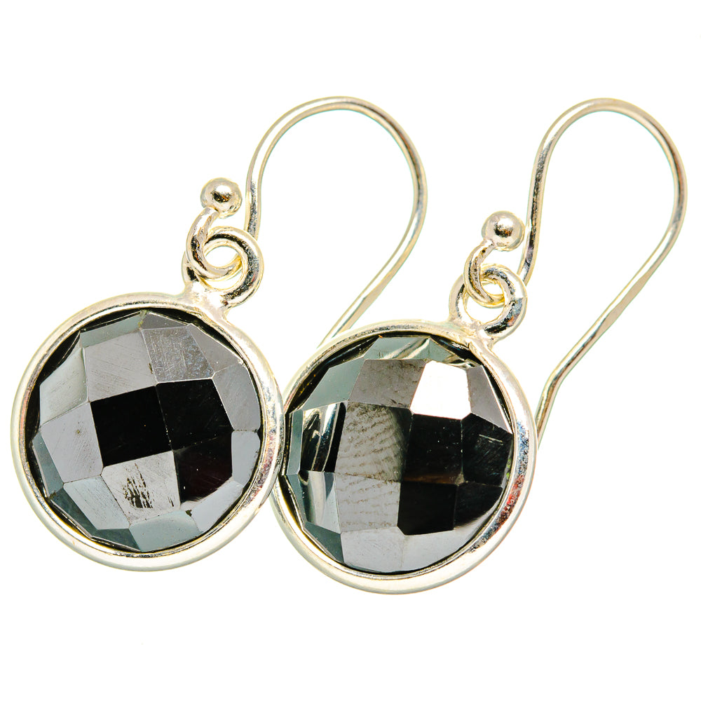 Hematite Earrings handcrafted by Anasilvercos - EARR419854
