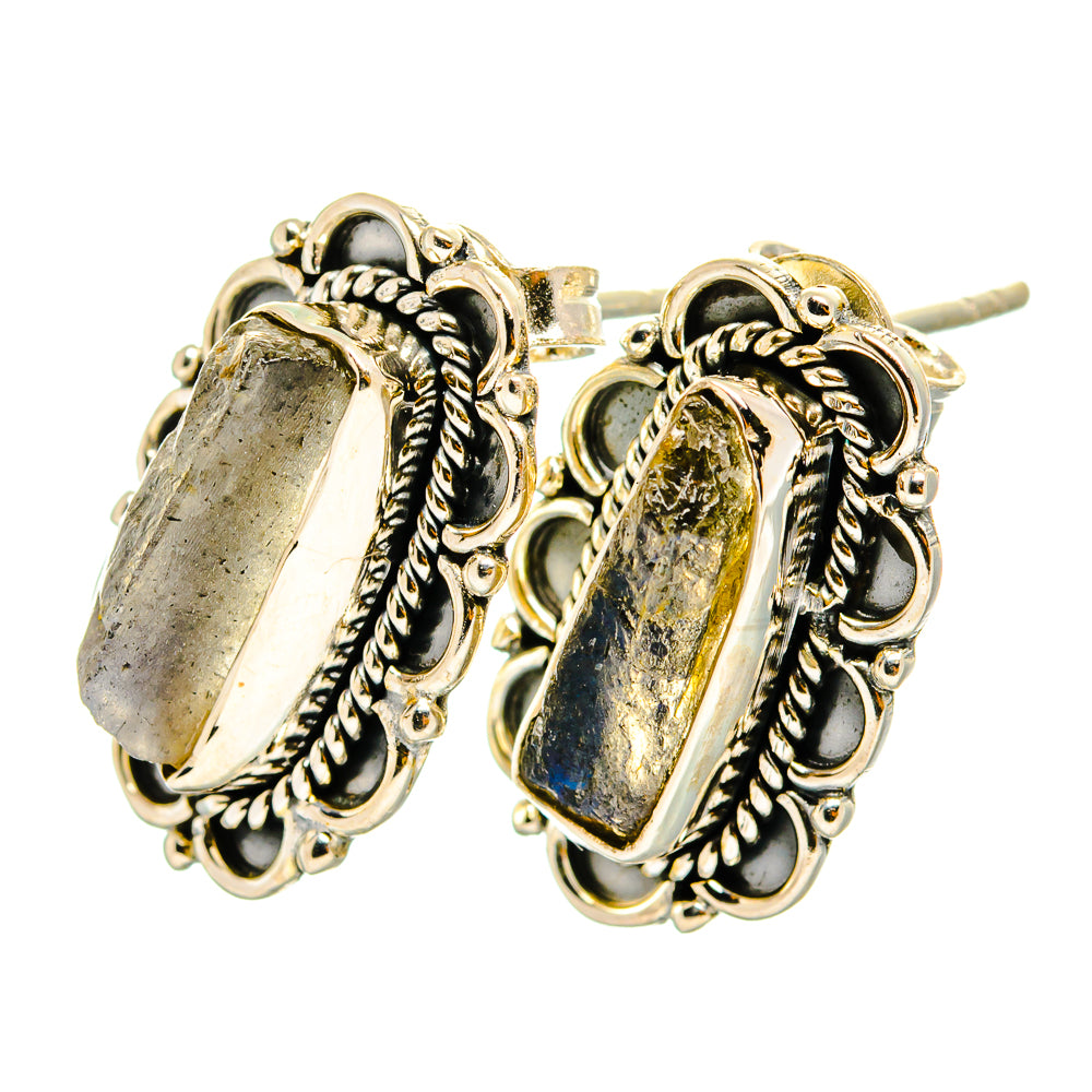 Labradorite Earrings handcrafted by Anasilvercos - EARR419886