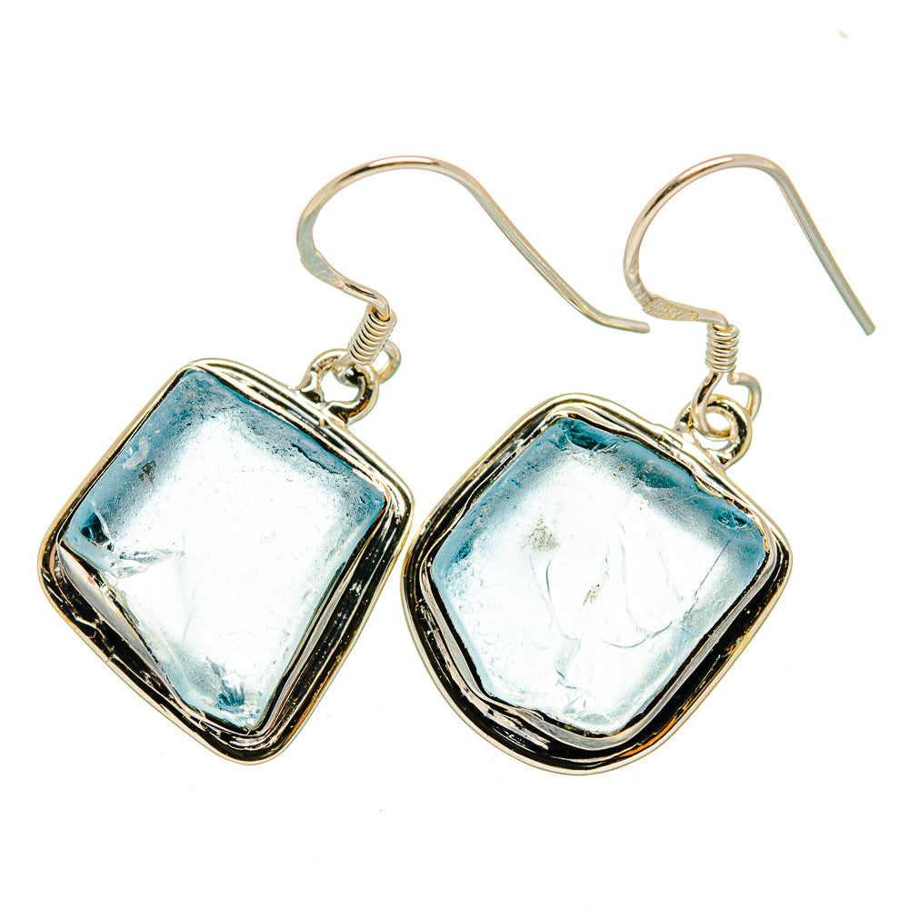 Aquamarine Earrings handcrafted by Anasilvercos - EARR419928
