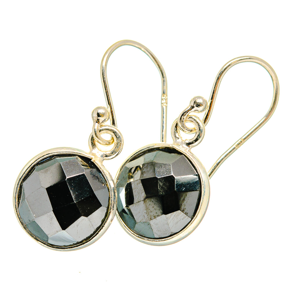 Hematite Earrings handcrafted by Anasilvercos - EARR419948