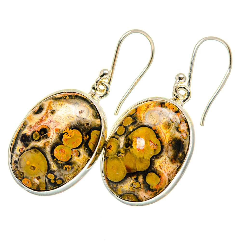 Poppy Jasper Earrings handcrafted by Anasilvercos - EARR419959
