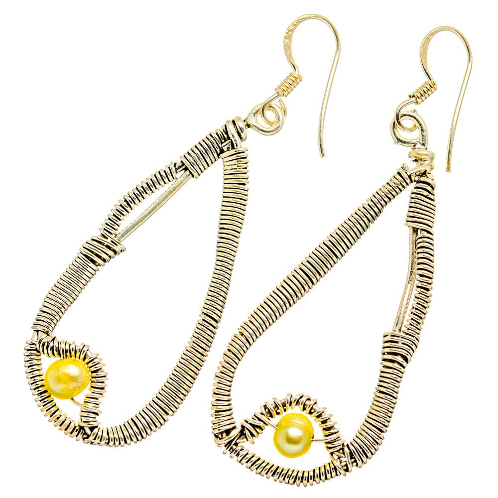 Cultured Pearl Earrings handcrafted by Anasilvercos - EARR419961