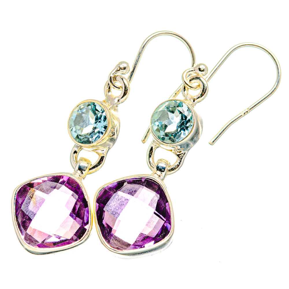 Amethyst Earrings handcrafted by Anasilvercos - EARR419969
