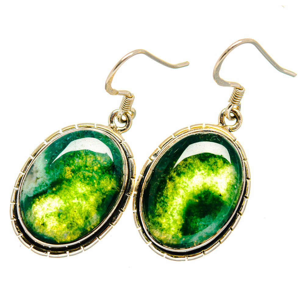 Ocean Jasper Earrings handcrafted by Anasilvercos - EARR419975