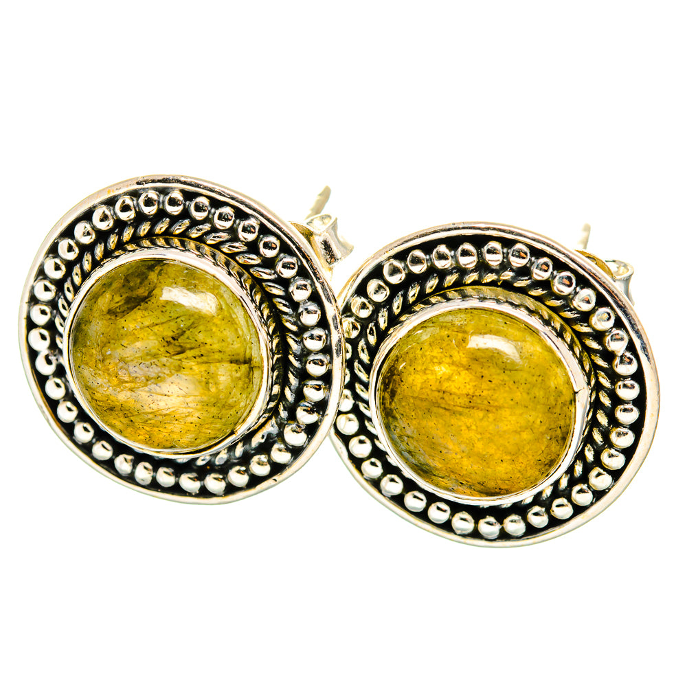 Labradorite Earrings handcrafted by Anasilvercos - EARR420021