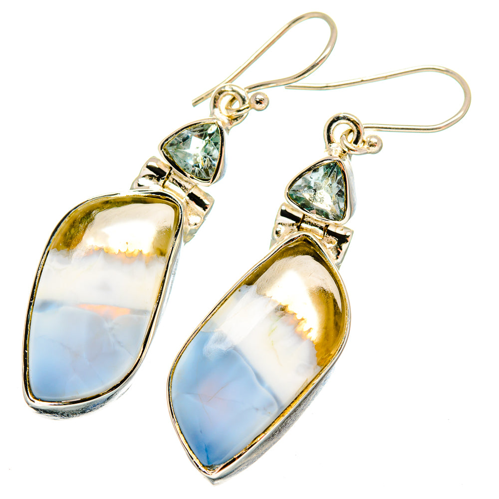 Owyhee Opal Earrings handcrafted by Anasilvercos - EARR420071