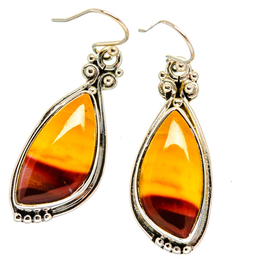Mookaite Earrings handcrafted by Anasilvercos - EARR420074