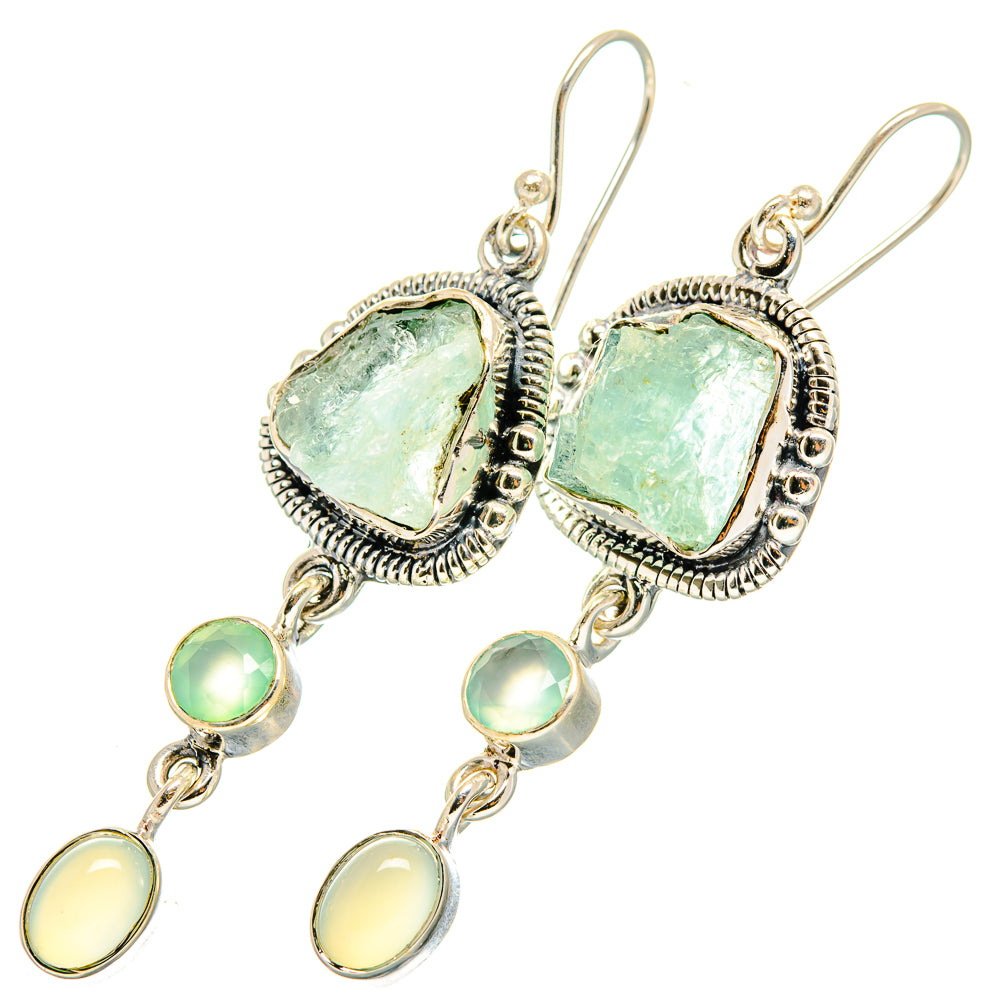 Aquamarine Earrings handcrafted by Anasilvercos - EARR420125