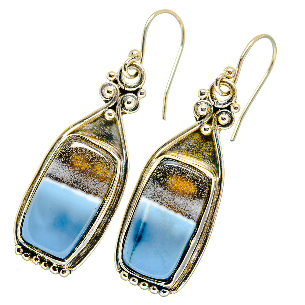 Owyhee Opal Earrings handcrafted by Anasilvercos - EARR420144