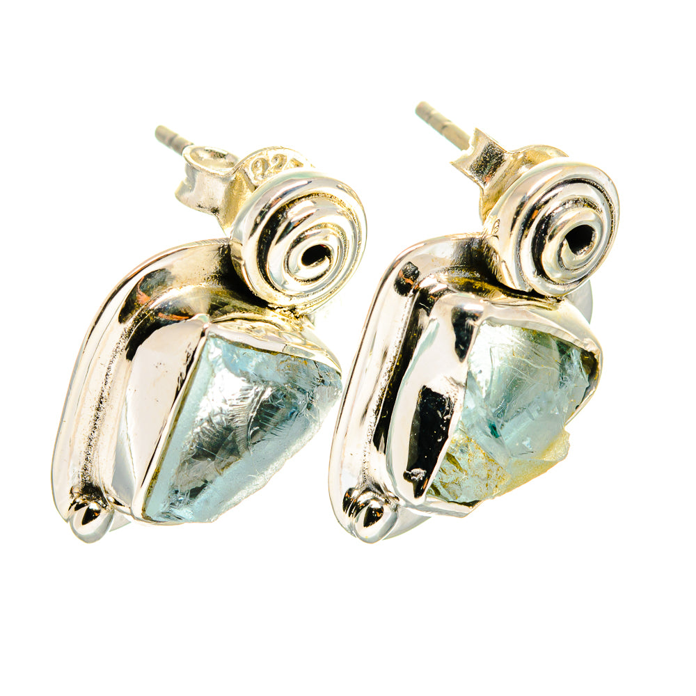 Aquamarine Earrings handcrafted by Anasilvercos - EARR420157