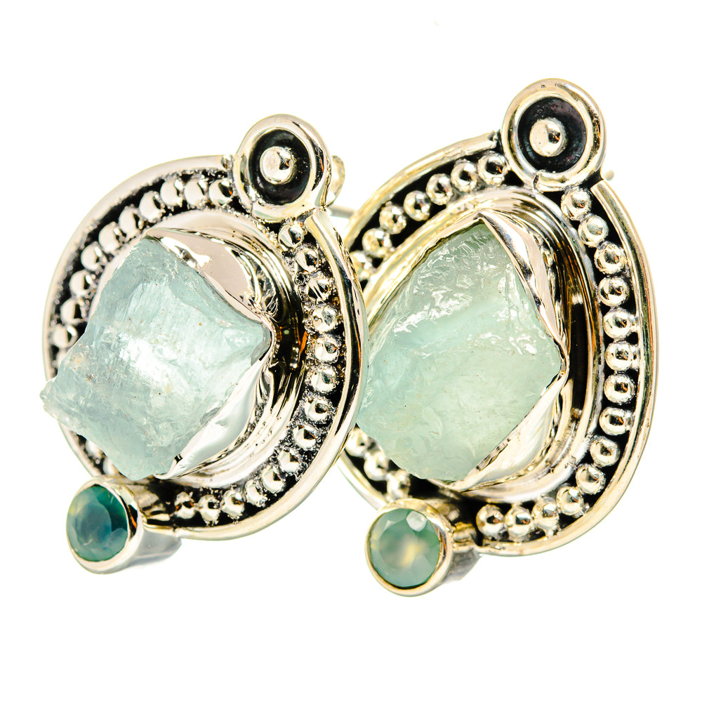 Aquamarine Earrings handcrafted by Anasilvercos - EARR420215