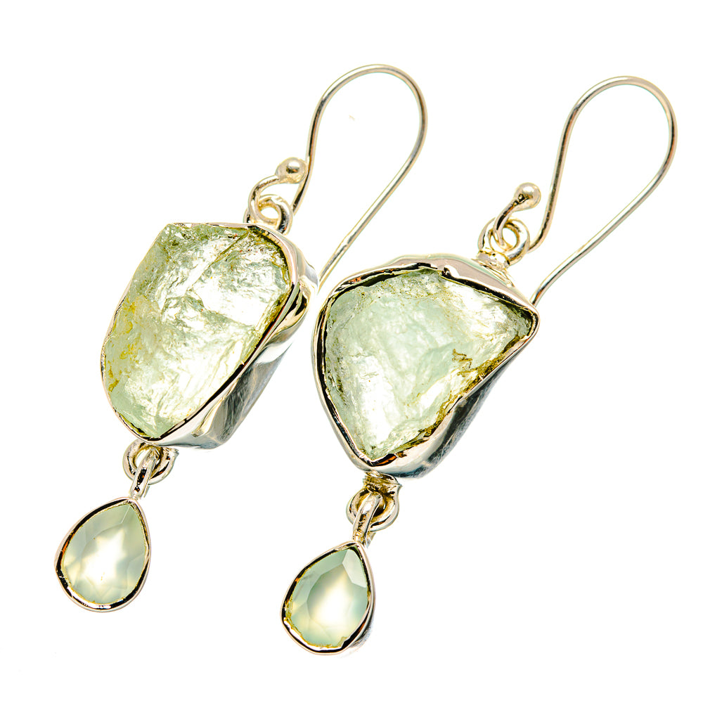 Aquamarine Earrings handcrafted by Anasilvercos - EARR420221