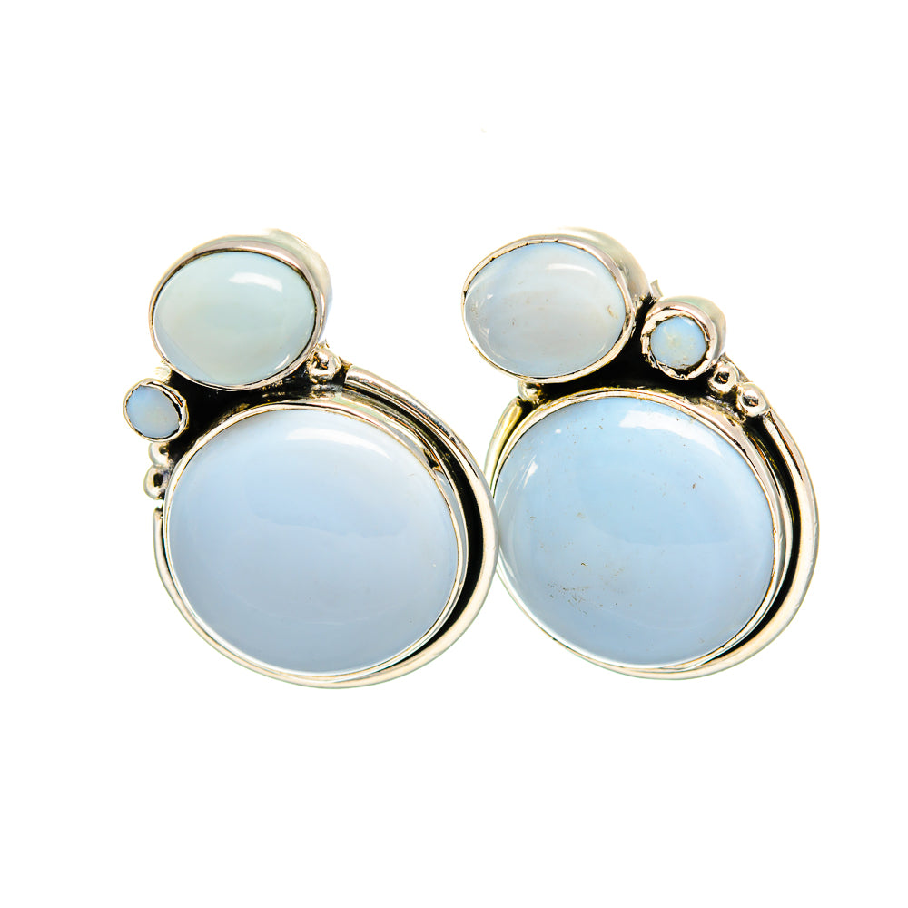 Owyhee Opal Earrings handcrafted by Anasilvercos - EARR420224