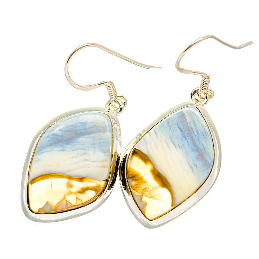Owyhee Opal Earrings handcrafted by Anasilvercos - EARR420248