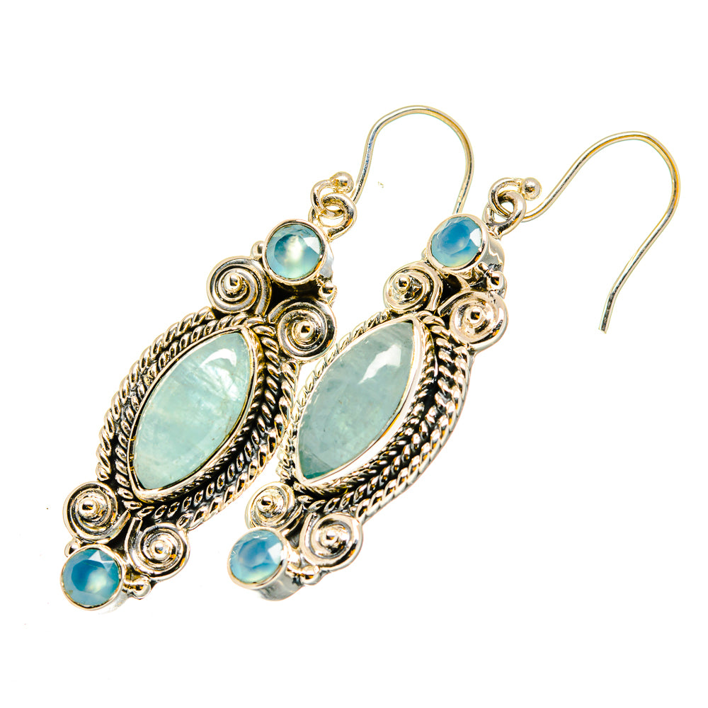 Aquamarine Earrings handcrafted by Anasilvercos - EARR420256