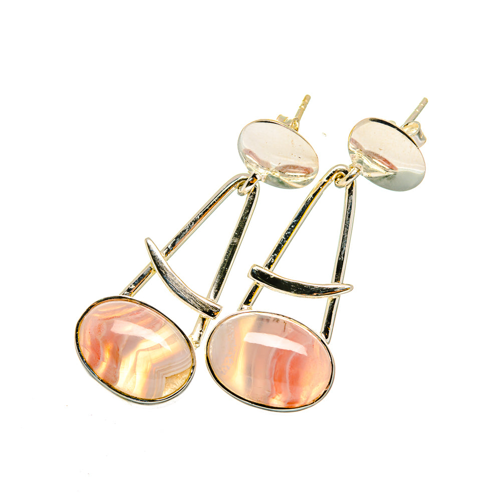 Ocean Jasper Earrings handcrafted by Anasilvercos - EARR420298