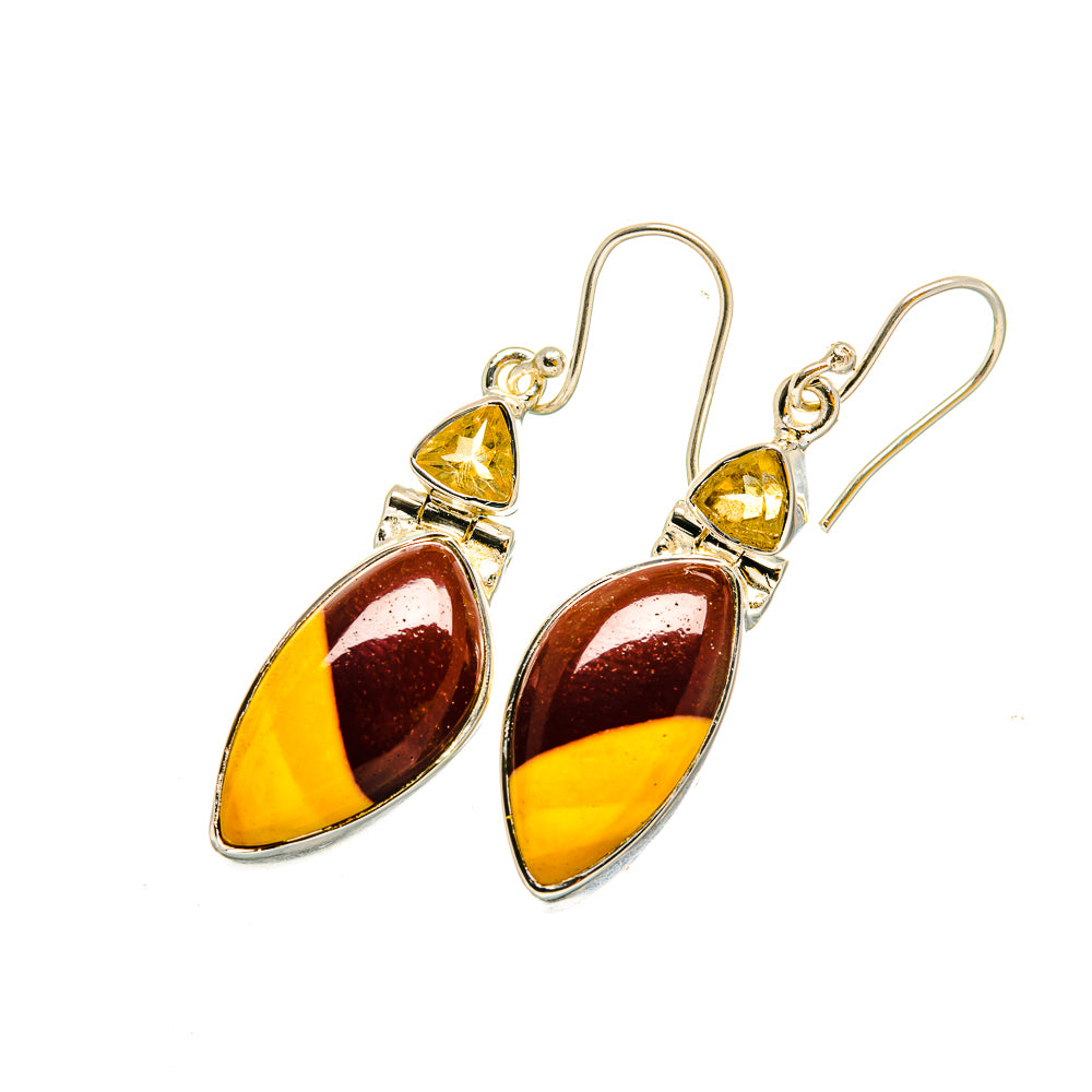 Mookaite Earrings handcrafted by Anasilvercos - EARR420299