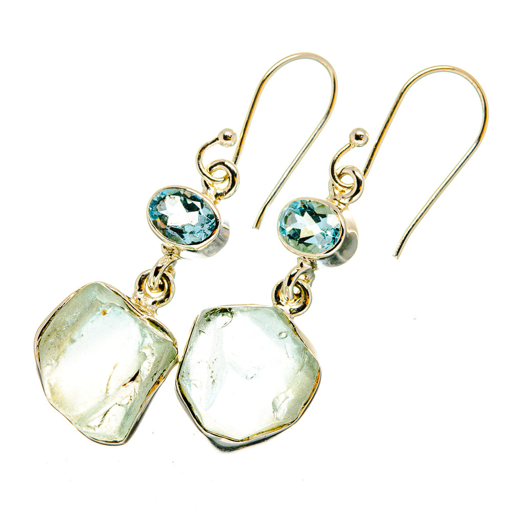 Aquamarine Earrings handcrafted by Anasilvercos - EARR420324