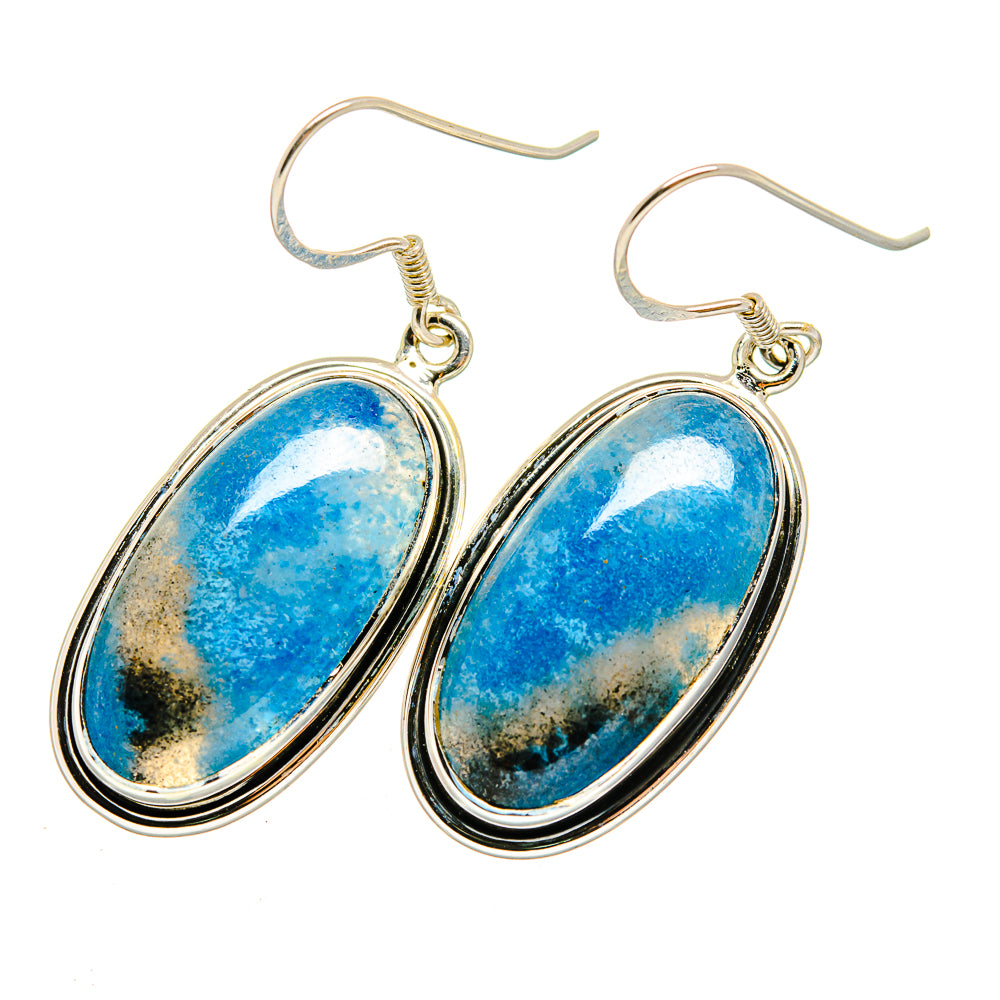 Apatite Earrings handcrafted by Anasilvercos - EARR420335