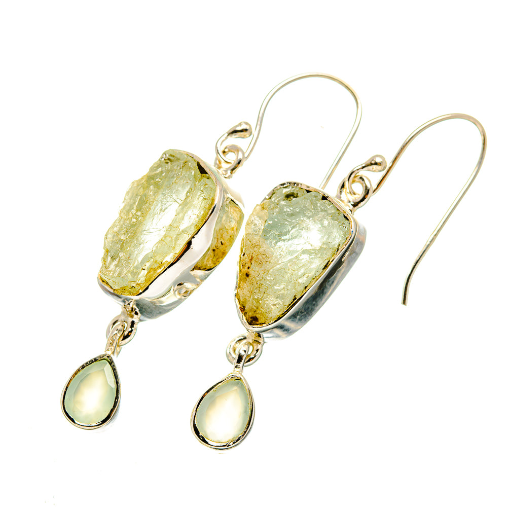 Aquamarine Earrings handcrafted by Anasilvercos - EARR420345