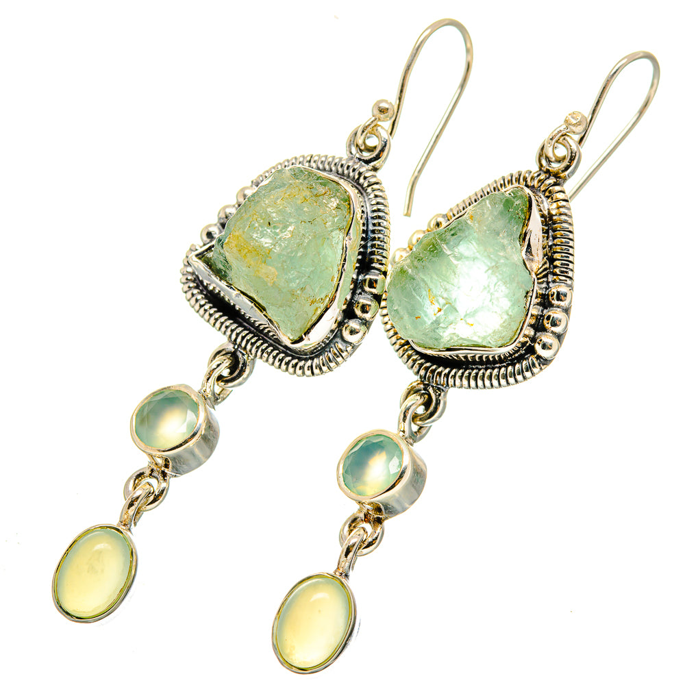 Aquamarine Earrings handcrafted by Anasilvercos - EARR420475
