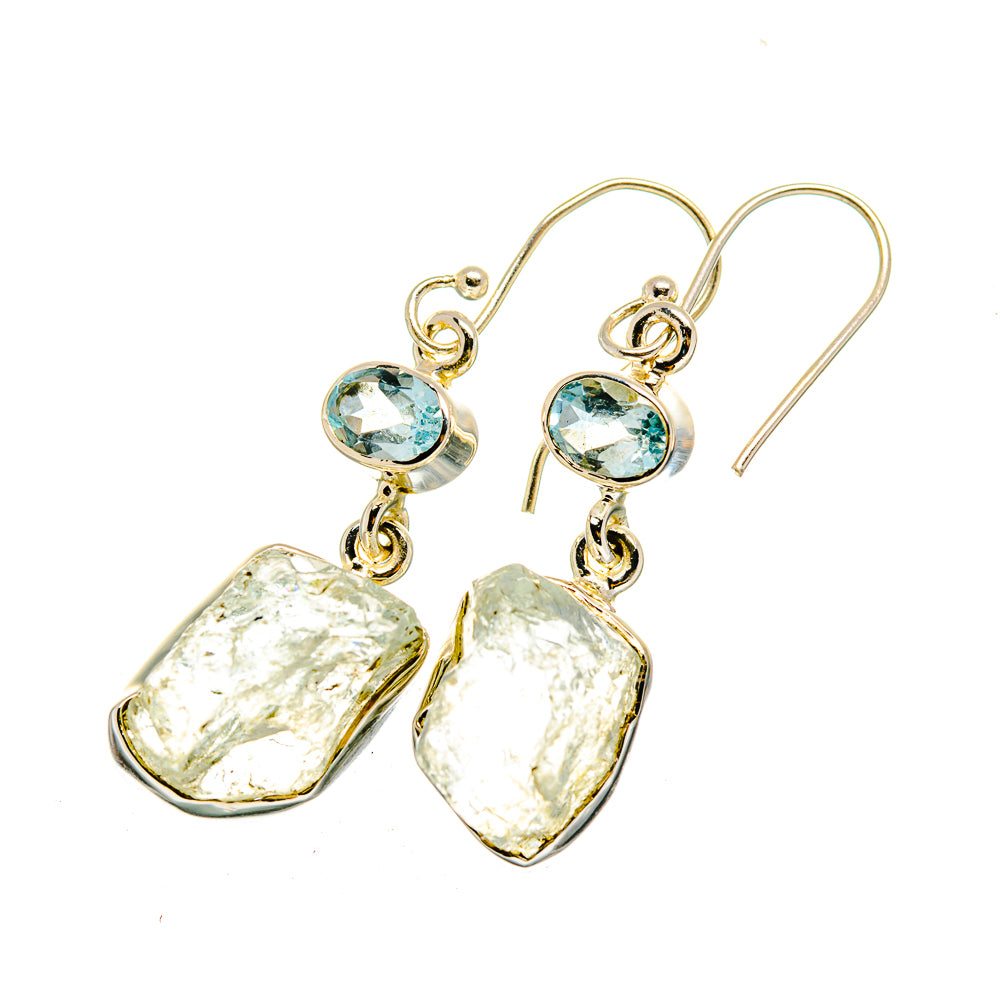 Aquamarine Earrings handcrafted by Anasilvercos - EARR420500