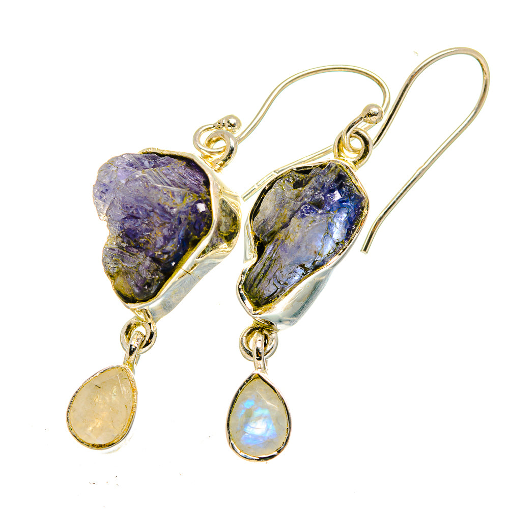 Tanzanite Earrings handcrafted by Anasilvercos - EARR420507