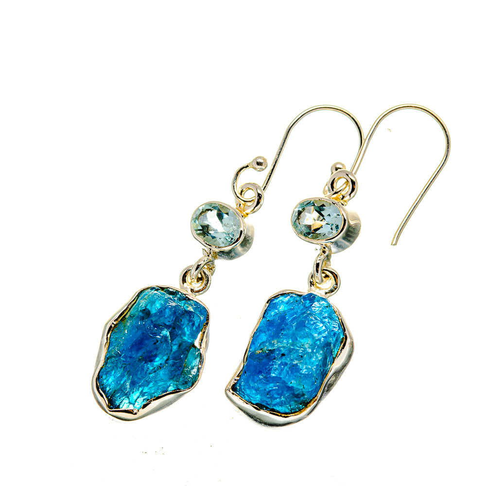 Apatite Earrings handcrafted by Anasilvercos - EARR420518
