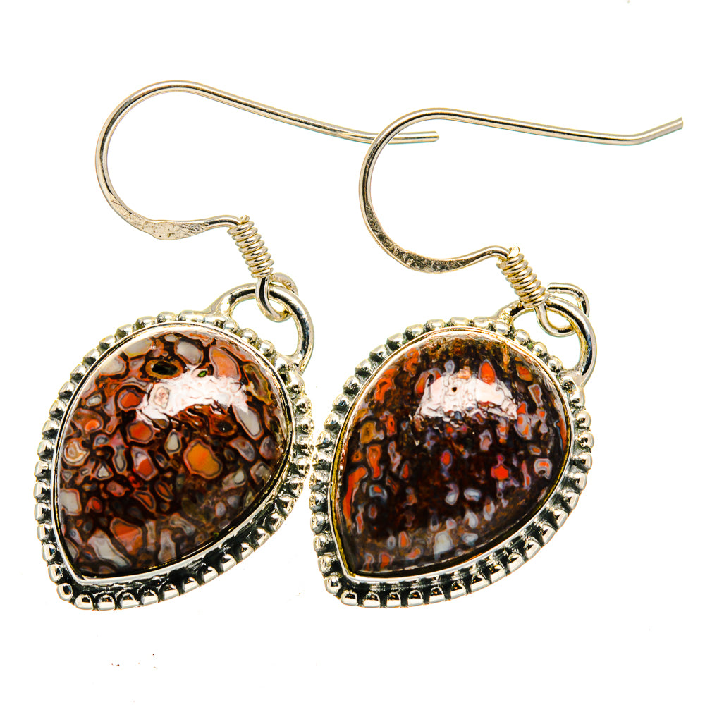 Dinosaur Bone Earrings handcrafted by Anasilvercos - EARR420540