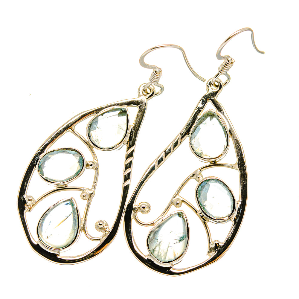 Aquamarine Earrings handcrafted by Anasilvercos - EARR420659