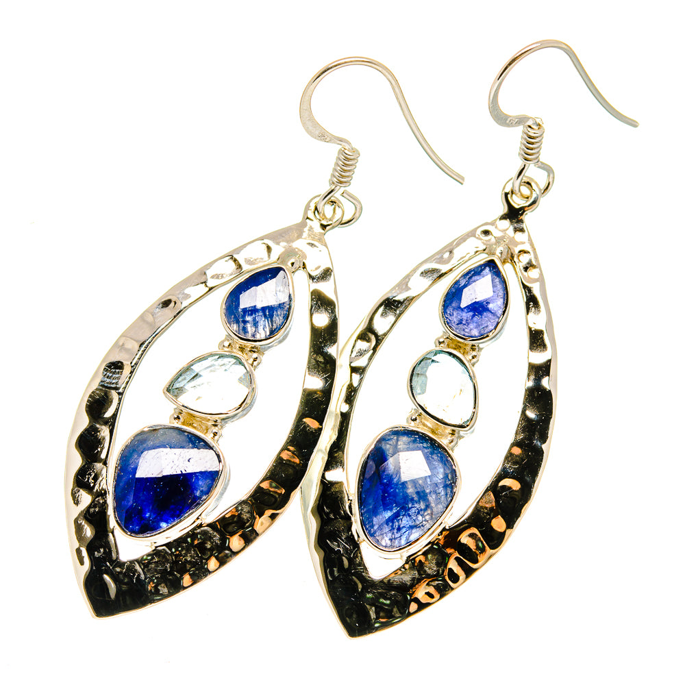 Tanzanite Earrings handcrafted by Anasilvercos - EARR420660