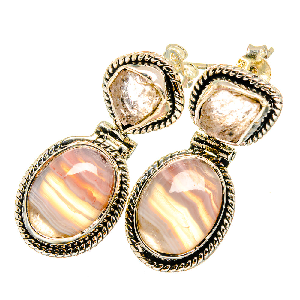 Ocean Jasper Earrings handcrafted by Anasilvercos - EARR420687