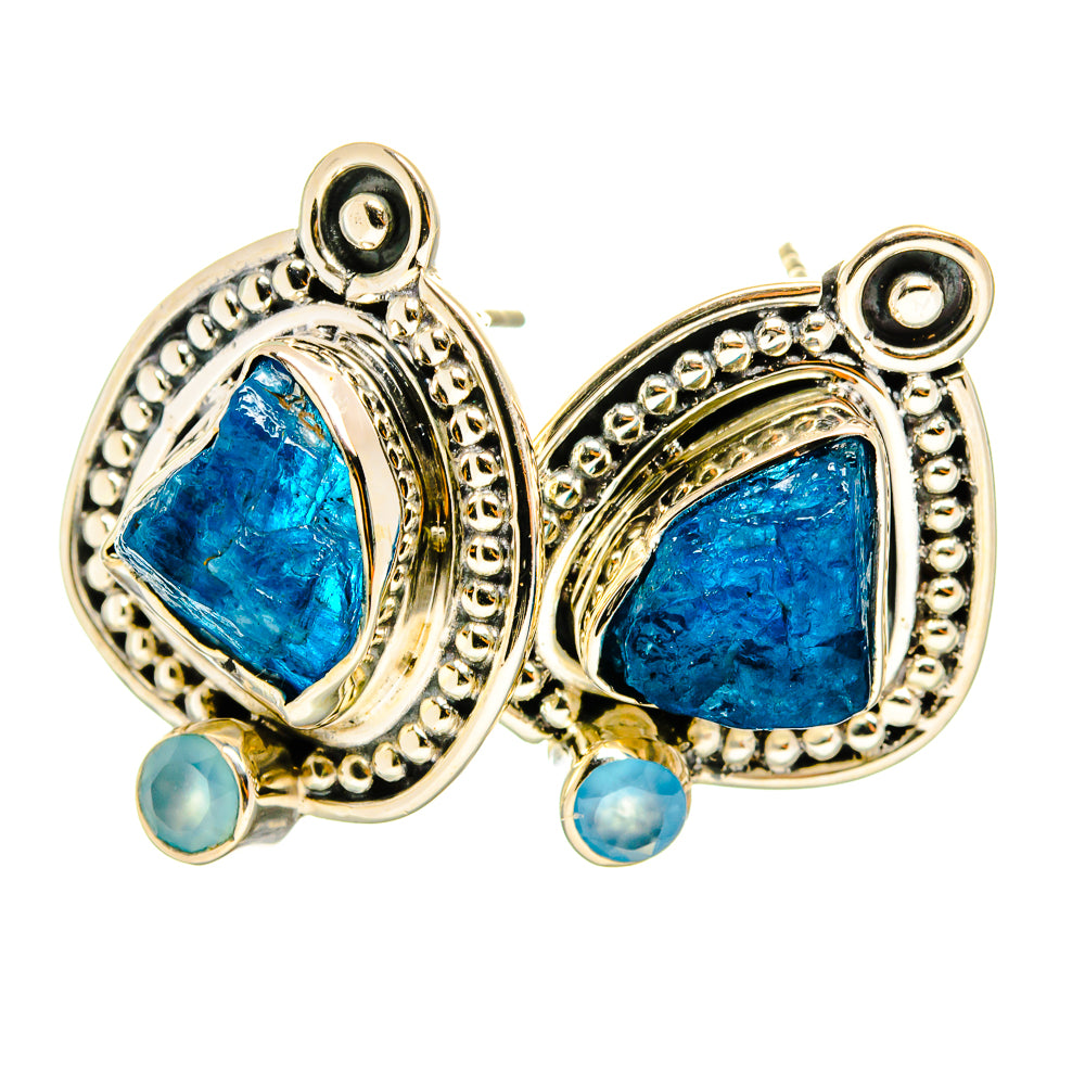 Apatite Earrings handcrafted by Anasilvercos - EARR420710