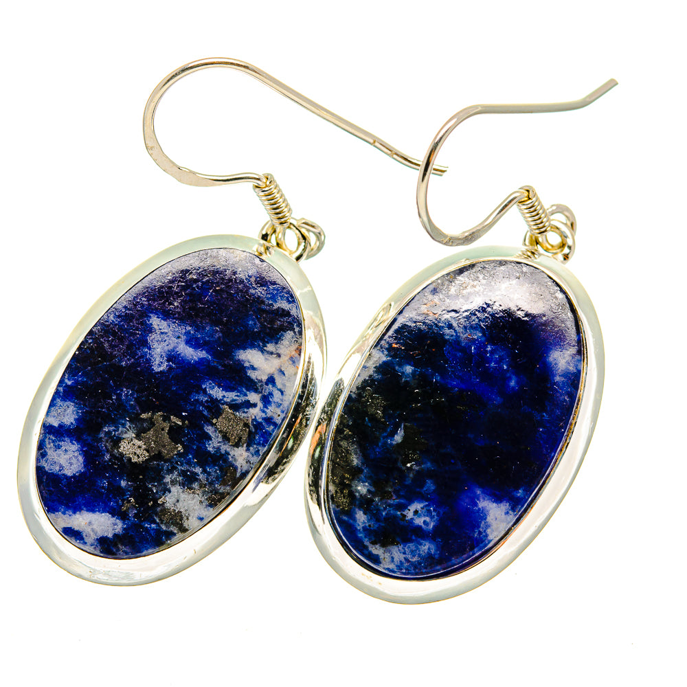 Sodalite Earrings handcrafted by Anasilvercos - EARR420715