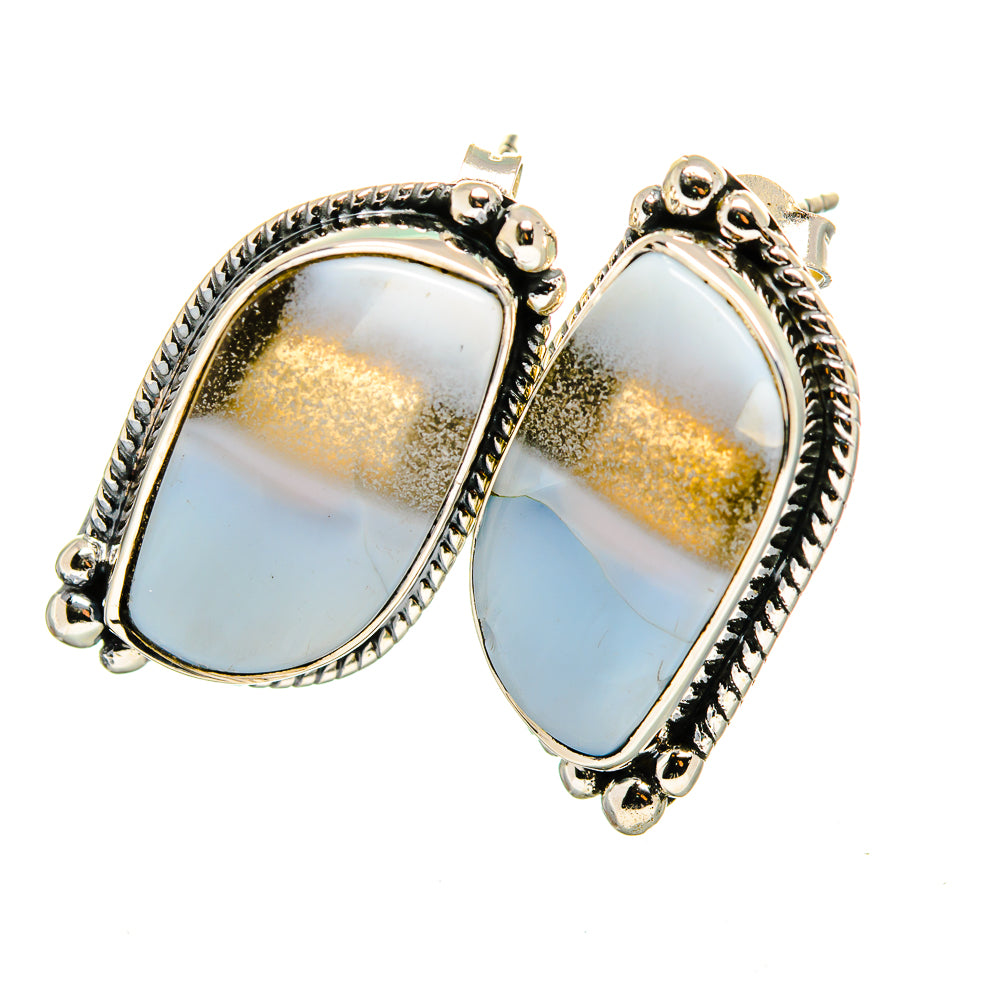 Owyhee Opal Earrings handcrafted by Anasilvercos - EARR420730