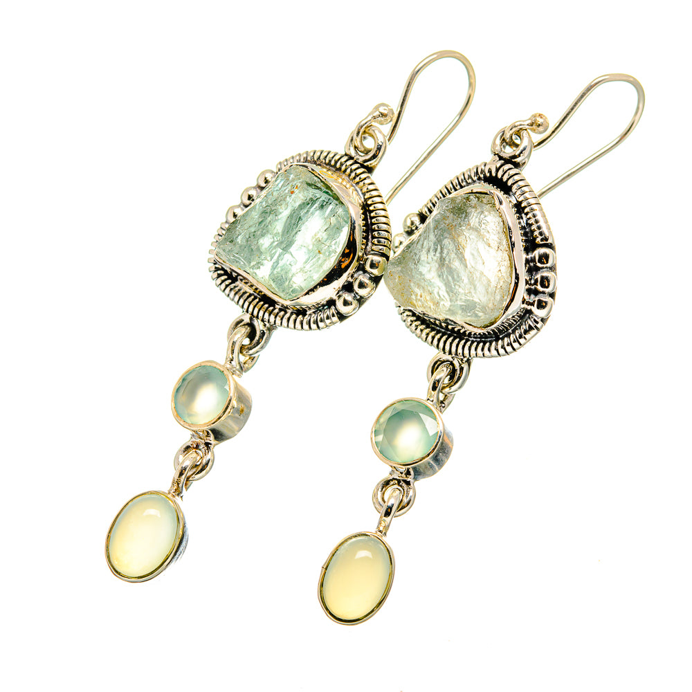 Aquamarine Earrings handcrafted by Anasilvercos - EARR420753