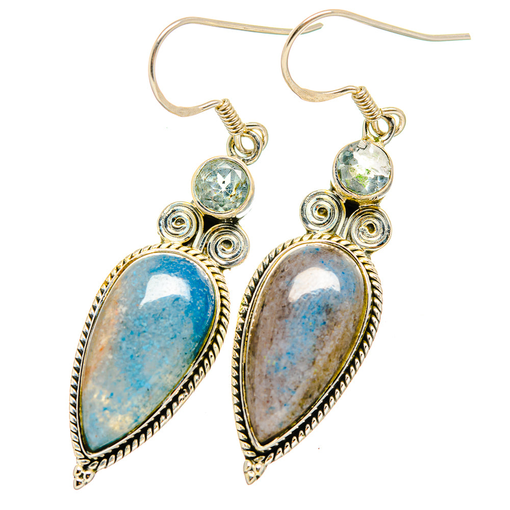 Labradorite Earrings handcrafted by Anasilvercos - EARR420768