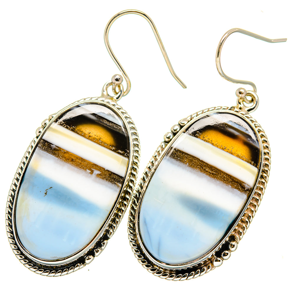 Owyhee Opal Earrings handcrafted by Anasilvercos - EARR420782