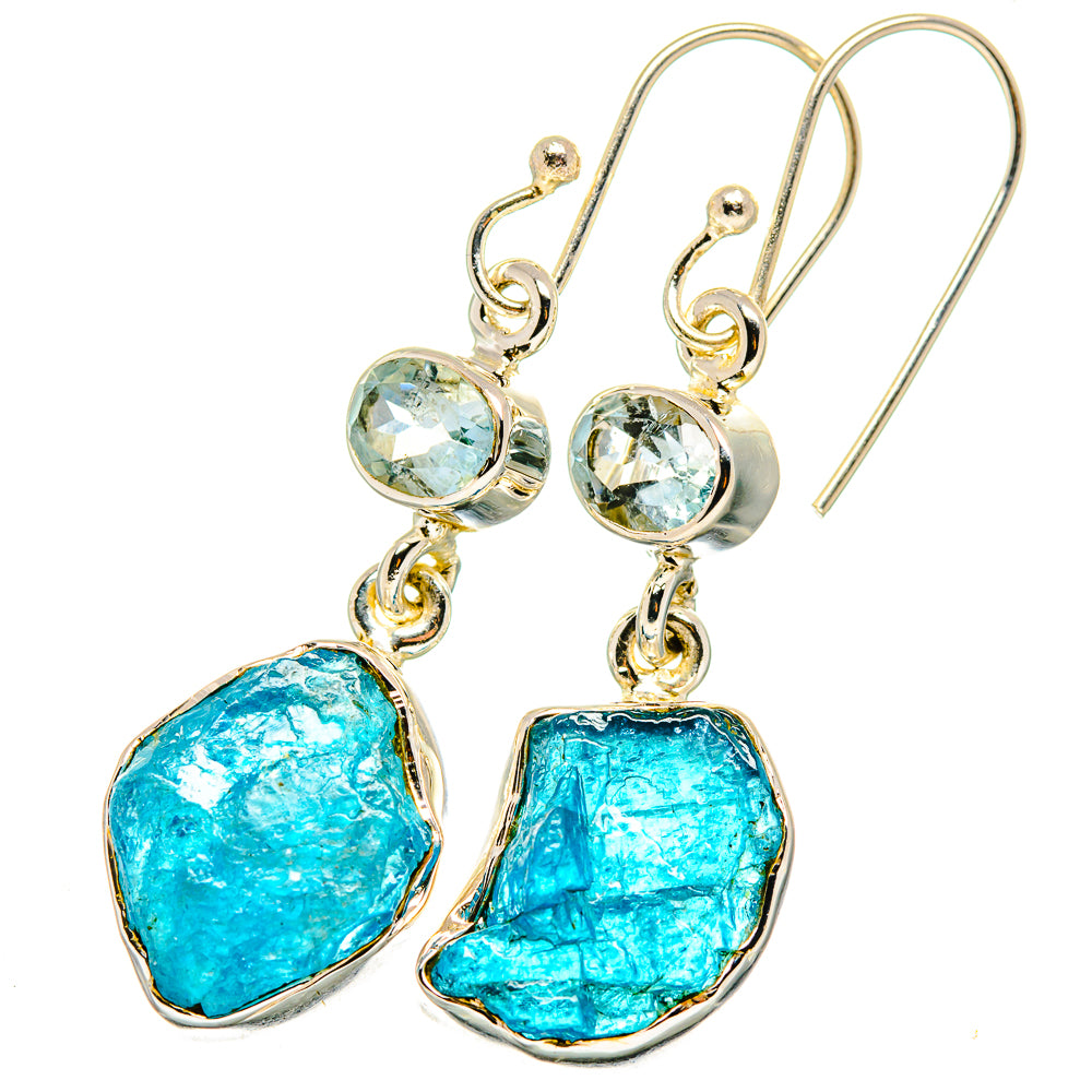 Apatite Earrings handcrafted by Anasilvercos - EARR420784