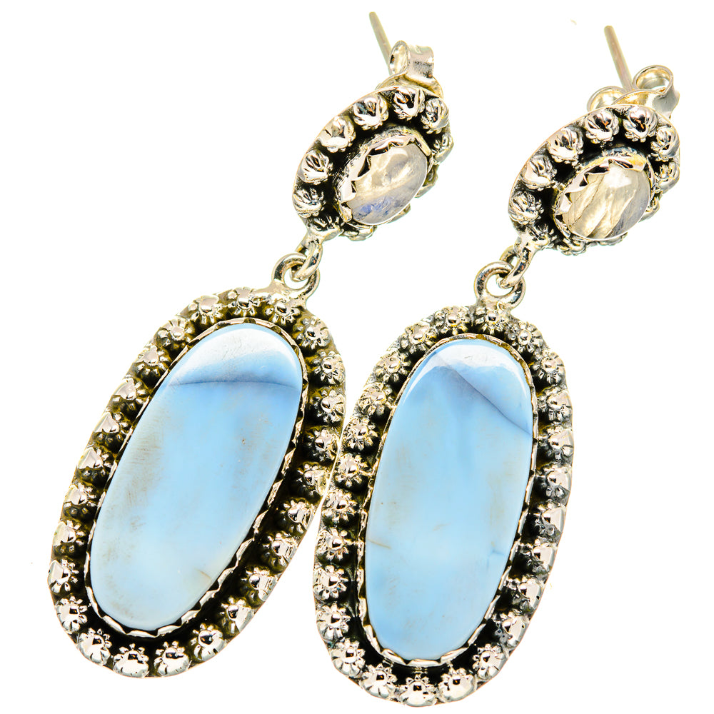 Owyhee Opal Earrings handcrafted by Anasilvercos - EARR420787