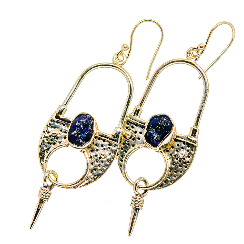 Tanzanite Earrings handcrafted by Anasilvercos - EARR420788