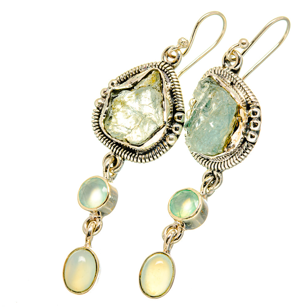 Aquamarine Earrings handcrafted by Anasilvercos - EARR420791
