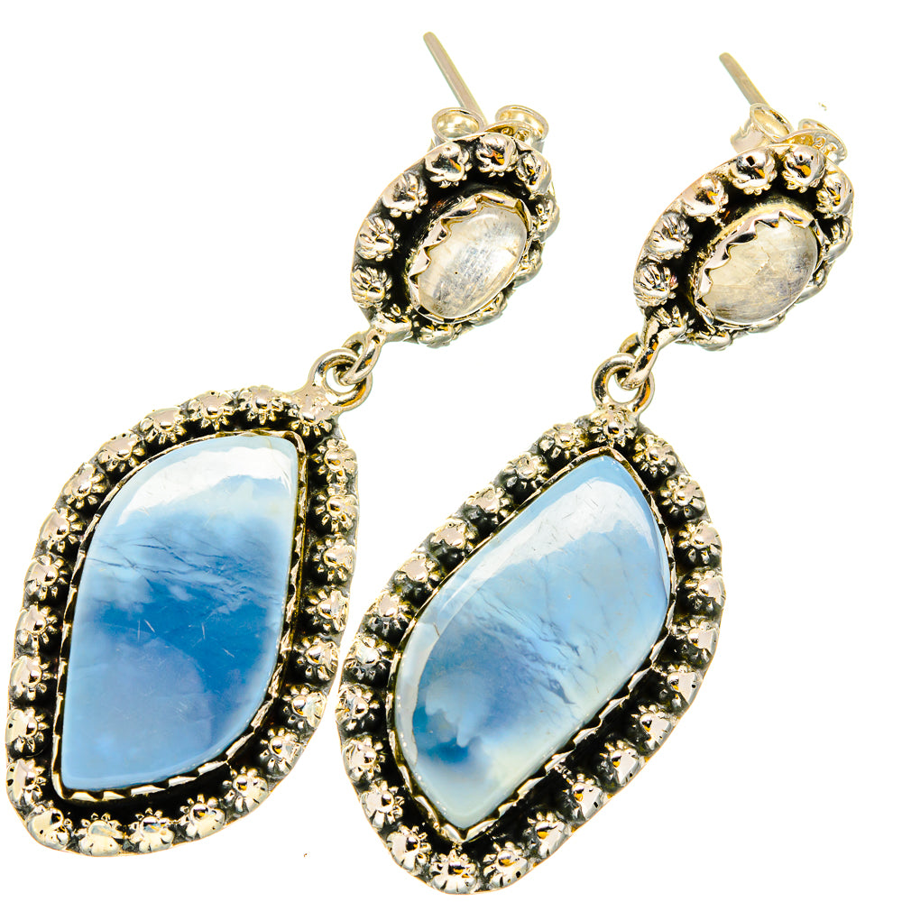 Owyhee Opal Earrings handcrafted by Anasilvercos - EARR420820