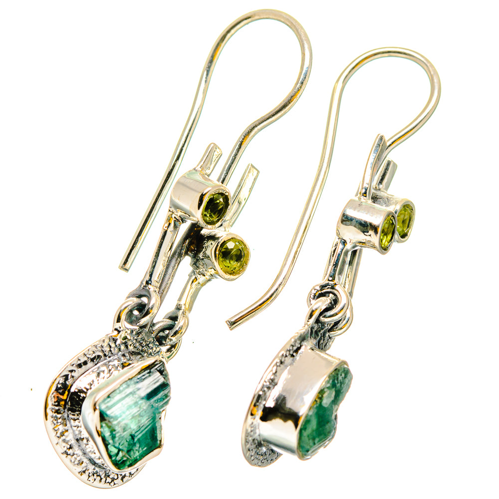 Chrysoprase Earrings handcrafted by Anasilvercos - EARR420847