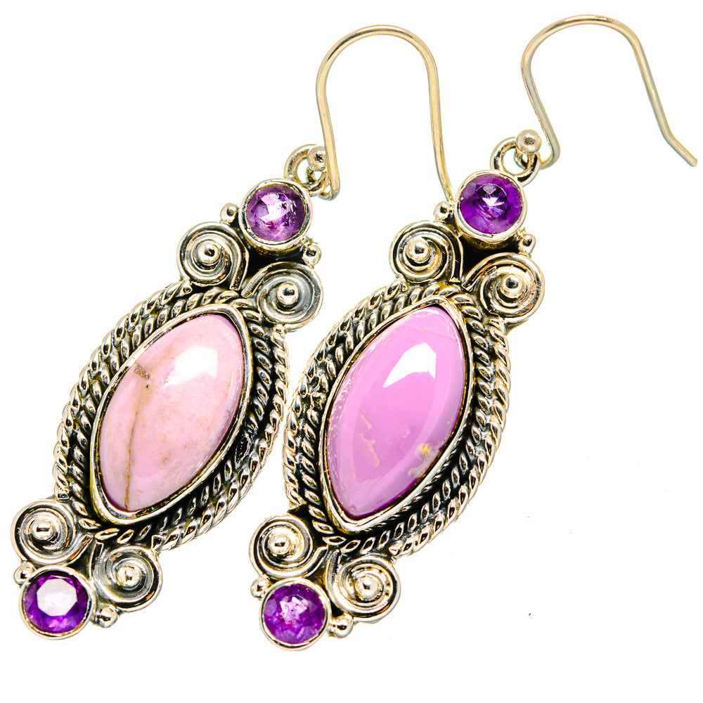 Phosphosiderite Earrings handcrafted by Anasilvercos - EARR420872