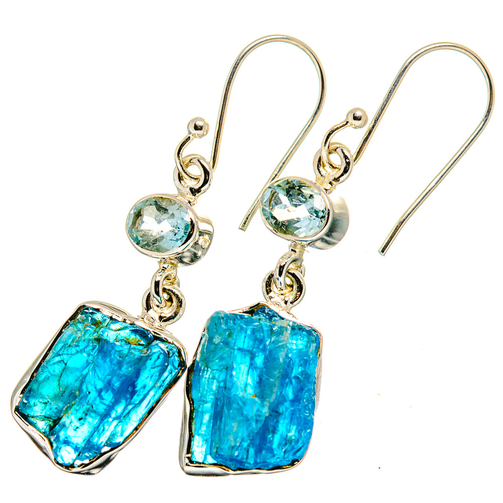 Apatite Earrings handcrafted by Anasilvercos - EARR420873